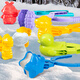 Jianxiong children's snowball clip toys outdoor snow clip little duck clip snowball artifact build snowman snowball fight equipment tool medium size duck 753