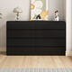 Mingnuoxuan box cabinet home bedroom bed end rounded corner storage cabinet log light luxury living room drawer cabinet [log wood color arc style] go upstairs to install it yourself [Ten Dou] 1585*40*111