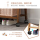 Yubaimuchuang coat rack floor-standing vertical bedroom home multi-functional clothes rack living room door hanging bag hanging clothes rack single layer primary color 60CM