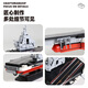 Wange Wange aircraft carrier military warship small particle building block assembly model children's toys boy gift 3520 aircraft carrier (392pcs)
