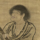 Yuan Yanhui Shide Zi Bild Alte buddhistische Malerei Schriftrolle Literati Replik Antike Gemälde hängen Gemälde Yuan Shakyamuni Gemälde Samantabhadra Bodhisattva 11976 30x65 cm (Sprühen von Malerei