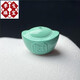 Ji Ge Yajiaoshan Gelee Material 12108 Turquoise Yuanbao Back Cloud Halskette Armband Valentinstag Geschenk für Jungen und Freundin DIY Accessoires