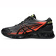 ASICS GEL-QUANTUM 360 8 Paris Edition CITY OF LIGHT Series Lightweight Cushioned Running Shoes for Men and Women Black/Red 1203A442.001 36