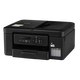 Brüder T425W/436W/T735DW Color Inkjet Continuous Ink Versorgungsbehälter Wireless Photo-Druck, Kopier- und Scanmaschine A4 Home Office Multi-Funktion Drucker T725DW Upgrade-Modell (5G Wireless doppelseitig + kontinuierliches Kopie und Scan) Paket 2 (Standard + Original-Vierfarben-Tinten-Set)