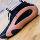 Adidas Harden Vol. 8 endurecer 8 en blanco y negro rojo y naranja transpirable bajo desgaste resistente a los zapatos de baloncesto de deportes sin deslizamiento IE2694 Negro y naranja 40.5 (250 mm)