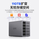 奥睿科（ORICO）磁盘阵列硬盘柜多盘位3.5英寸USB3.0 SATA机械硬盘移动外置raid盒子 新款98系列【全铝四盘位】支持88T（带阵列） USB3.0接口