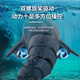 Hua Shimeng simulated remote control shark electric can enter the water and the whale will spray water and swing the giant tooth shark model remote control boat water toy