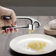 OEMG high-end new garlic press garlic artifact household thickened manual garlic pinch kitchen garlic press hand-pressed zinc alloy garlic press