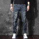 Cotton American Retro Retro Heavyweight Jeans Herren Spring Neue High-End-Marke Komfortable lose Hosen Männer 1048 Schwarz Größe 28