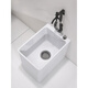 Shantou Lincun small apartment balcony mop pool extremely narrow bathroom wash mop pool ultra narrow small household narrow and long mop pool basin VJ-1000 small square model 30x30x40