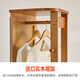 Jiayi Massivholz rotierender Dressing Spiegel bodenstörender Ganzkörperspiegel Dreidimensionaler Spiegel HD Schlafzimmer Kleidung Rack bodensetzt integrierter Spiegel