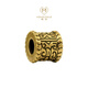 
Chow Tai Fook MONOLOGUE National Tide General Armor Guarding Courage Golden Transshipment Beads for Men and Women MR1473 Protecting Master 20cm