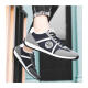 P.YH.ZH Paul Emiris Shoes para hombres Summer 2024 Nuevos zapatos casuales transpirables para un pie para los primeros zapatos planos gourmet Sports Shoes Blue [AW9902] 41