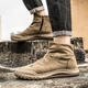 Changxiang Huili Herrenschuhe, wasserdichte und rutschfeste Arbeiten im Frühjahr und Sommer, Arbeit und Arbeit auf dem Baustand, leichte Arbeitschuhe für Männer, Sportschuhe, Martin-Stiefel, Khaki 40