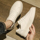 VCKLLV Fashion New Men's Shoes Men's 2024 NUEVA FAMINA VERSATILE VERSATILE SULE AMOTRADO CORRAL CASA SHAPOS WHITE Men White VCKLLV878 [Código estándar] 43