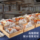 Banquet Buffet Fried Food Insulation Lamp Catering Food Display Plate Heating Lamp Snack Plate French Fries Stainless Steel Fried Chicken Basket Round Bottom Stainless Steel Double-Head Insulation Lamp