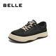 
Belle Comfortable Breathable Cloth Shoes Men's Summer Lightweight Thick Sole Versatile Casual Shoes A1463BM4 Black 41 (255mm)