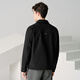 Dances with Wolves Selected Fabrics Autumn and Winter Textured Lapel Work Jacket Commuting Men's Jacket 001 Black 175
