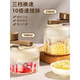 Wanzhuang's new garlic-pulling artifact, manual garlic mincer, garlic grinder, small + large, three-speed change