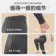 Langsha 2 pairs of autumn pants men 100% pure cotton antibacterial spring warm pants men heating cotton wool pants thin autumn clothes autumn pants