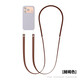 Suitable for iPhone17pro cross-body lanyard Apple mobile phone 17promax/17air anti-lost rope new magnetic suction new style - cross-body lanyard - orange
