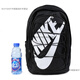 Nike (NIKE) student schoolbag backpack large capacity men's and women's travel junior high school high school college men's sports backpack DV1296-010_main picture classic model_large capacity_ F
