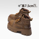 Anciently thick-soled sandals for women in summer 2024 new thin mesh breathable inner heightened small fashion short boots mesh boots beige net 34