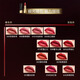 Makeupmiracle Mini Velvet Mist/Satin Farbe Lippenstift Lippenstift Langlebige Farbfarbung 3,5 g Samt Nebel Farbe Lippenstift 694 High-End-Flamme orange 3,5 g