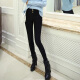 Yu Zhaolin Women's High Waist Elastic Pencil Pants Slim Fit Versatile Small Foot Leggings Women's YWDD193425 Black M