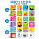 Aibao bear animal card Early education cognitive enlightenment book Children's literacy baby looking at pictures and objects toys for children [6 boxes] Movement + fruit + recognition + characters + traffic + literacy