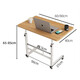 Anya Lift Computer Desk Bedside Table Computer Desk Simple Desk Bedroom Small Table Movable Lift 80cm