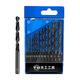 TIANGONG Twist Drill Bit Set High Hardness Cobalt Hand Electric Drill for Drilling Stainless Steel Mold Steel Cast Iron Drilling 4341 Straight Drill 13-piece Set (Plastic Box)