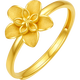 Saturday Fuchunhuaqiulan 5G craft gold ring birthday gift price A0114153 Huokou No. 13, about 3.4g