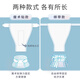 小布头三角巾婴儿尿片一次性隔尿垫巾新生专用t型纸尿裤宝宝尿布 新绑带款L码大包88片 14-24斤宝