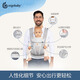 Ergobaby American Ergou Strap Baby Front Baby Baby Baby Light Light de cuatro estaciones Taburete de cintura para bebé sosteniendo artefacto [EE. UU.] Regalo gris de perla súper transpirable
