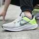 Nike running shoes men's shoes 2025 summer new mesh breathable sports shoes Quest 4 flying line lightweight shock-absorbing casual gray fluorescent yellow-green DA1105-003 Explorer 4 generation 42.5