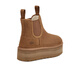 Ugg Herbst Frauen bequeme Feste Farbe Dicke alleinige Schneestiefel 1134526che Maroon 38