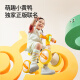 Le Little Yellow Duck Children's Balance Car 1-3 Years Old Sliding Step Baby One Years Old Gift Four Wheels 2 Years Old Entry Boys and Girls 1025P