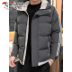 啄木鸟棉服男2025秋冬季新款潮流外套男青年棉衣男加厚连帽羽休闲绒服男 10688/9789绿色 L