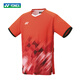 Yonex 2024 Badminton Team Wettbewerb Anzug Anzug Männer und Frauen Schnelltrockne Sport Kurzarm T-Shirt Shorts Shorts Rock 10581cr/686 Bright Orange/Wettbewerb Herren-T-Shirt 2xl