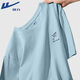 Warrior Pure Cotton 220G Camiseta Summer de manga corta Summer 2025 Avión de papel de algodón de peso pesado