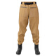 Yuyongji (YUYONGJI) waist-high waders nylon lure equipment wading pants lower body rain pants men's one-piece rain boots waterproof clothing fishing clothing green thickened waist-high waders (PVC special price impulse 40 shoe size