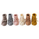 Baby socks autumn and winter new ins style baby woolen socks for men and women, spring and autumn newborn soft warm socks woolen shoes - white 1-3 years old M (recommended foot length 12-14cm)