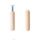 Manqiju national standard round wood tenon/wood bolt/wood stick/wood plug/wood chips/wood figure/wood pin/wood wedge/wood tip furniture connector 6mm*40mm (100 pieces)