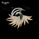 Eternelle French eternal original phoenix brooch high-end exquisite niche design corsage autumn and winter accessories
