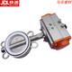 D671X/F-16P Pneumatic Pinch Butterfly Valve AT304 Stainless Steel Pneumatic Disc Valve DN50 80 100 150 DN80 (AT Pneumatic Butterfly Valve) Tri-Ethylene Propylene Glue