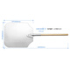 Sailoto sliding pizza shovel pizza shovel baking tool pizza pizza baking shovel commercial 14*16 inches 92cm