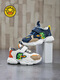 G.Duckkids Little Yellow Duck Boy Schuhe 2024 Herbst und Winter Cartoon süße Dinosaurier Boy Boy Sportschuhe Leder wasserdichte Kinder