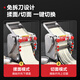 Chigo Electric Noodle Press Gewerter Haushaltsnudelmaschine kleiner Edelstahl Vollautomatischer Roll- und Knetenteig integrierter Maschine 180 Neues verbessertes Modell 丨 Edelstahl -Teigmesser + All Kupfermotor 丨 vollständige Eisenzähne