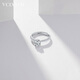 VCIXYOUPT950 one carat moissanite diamond ring, engagement proposal, confession of love, anniversary birthday gift for girlfriend, one carat moissanite ring